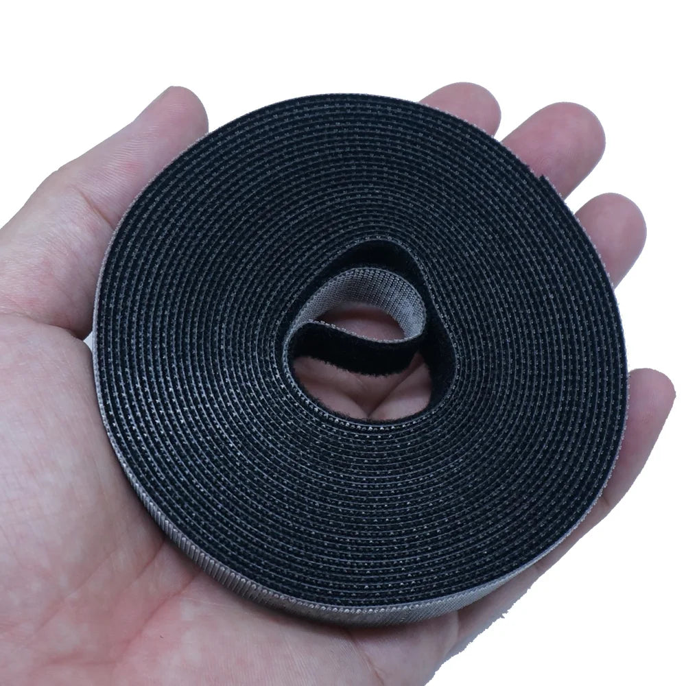 STONEGO Tearable USB Cable Winder Cable Organizer Ties Mouse Wire Earphone Holder HDMI Cord Free Cut Management Phone Hoop Tape