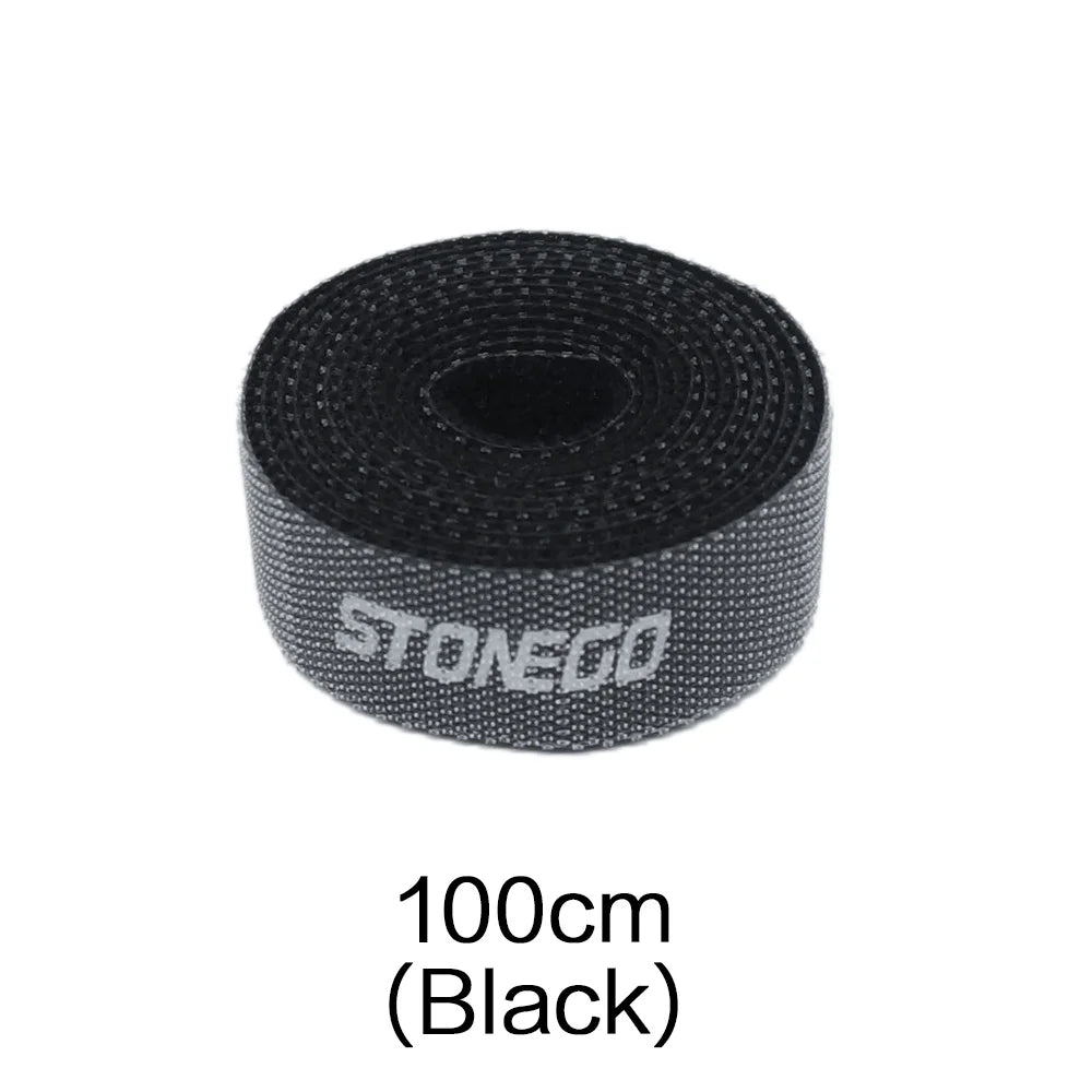 STONEGO Tearable USB Cable Winder Cable Organizer Ties Mouse Wire Earphone Holder HDMI Cord Free Cut Management Phone Hoop Tape